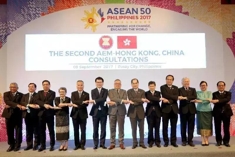 香港與東盟部分國家投資、自貿協(xié)定生效